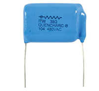 Quencharc® Type Q 39 Resistor Ohm (Ω) Arc Suppressor/Snubber Network