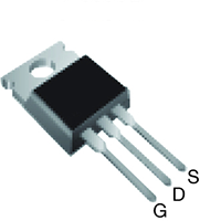 IRF840 Series Power Metal-Oxide Semiconductor Field-Effect Transistors (MOSFET)