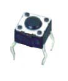 ADTSM Series 6 x 6 Millimeter (mm) Size Mechanical Contact Style Square Stem Switch (ADTSM66NVTR)