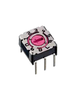 P36 Series Through-Hole Mounting and Right Angle Terminal Low Profile Rotary Code Switch