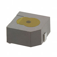 88 Decibel A (dBA) Minimum Sound Pressure Level (SPL) at 10 Centimeter (cm) Buzzer Indicator (SMI-1324-TW-5V-4-R-T/R)