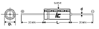47 Microfarad (µF) Capacitance Axial Lead Aluminum Elctrolytic Capacitor - 2