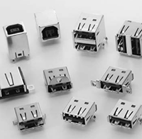 UB Series 30 milliohm (mΩ) Maximum Initial Contact Resistance Universal Serial Bus (USB) Conforming Connector