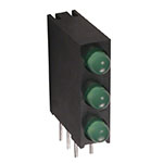 Red and Green Color Three Position Construction Backlog Indicator (CBI) Housing Light Emitting Diode (LED) - 3