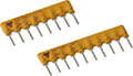 CSC Series Thick Film Resistor Networks