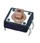 ADTSM Series 12 x 12 Millimeter (mm) Size Mechanical Contact Style Square Stem Switch (ADTSM24NVTR)