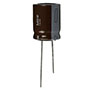 KXG Series 100 Microfarad (µF) Capacitance and 16 Millimeter (mm) Diameter (D) Miniature Aluminum Electrolytic Capacitor (EKXG201ELL101ML20S)