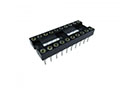Screw Machine 0.300 Inch (in) Row Spacing Integrated Circuit (IC) Sockets