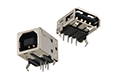 KUSBEX Series Fully Shielded Right Angle Universal Serial Bus (USB) Connectors