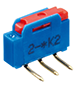 NK Series Subminiature Printed Circuit Board (PCB) Slide Switches