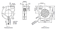 San Ace B52 9BC Type Direct Current (DC) Blowers - 2