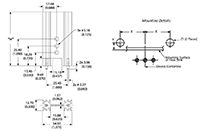 5310 Series Extruded Board Level Cooling Sinks - 2