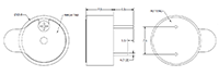 7 Milliampere (mA) Maximum Rated Current Buzzer Indicator - 2