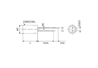 NPCAP™-PSG Series 470 Microfarad (µF) Capacitance and 8 Millimeter (mm) Diameter (D) Conductive Polymer Aluminum Solid Capacitor - 2