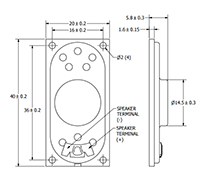 AS Series Speakers (AS04008CO-R) - 3