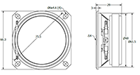 AS Series Speakers (AS06608PS-WR-R) - 3