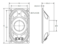 AS Series Speakers (AS07104PO-R) - 3