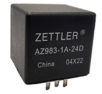 AZ983 Series 80 Ampere (A) Mini-ISO Automotive Relays