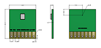 DMM Series -86 Decibels (dB) Power Supply Rejection Microelectromechanical Systems (MEMS) Wide-Band Microphone (DMM-4026-B-I2S-EB-R) - 2