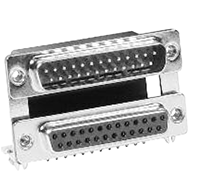 DPD Series Dual Port D-Subminiature Connectors