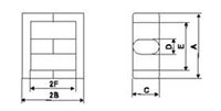 ED Series Ferrite Cores - 2