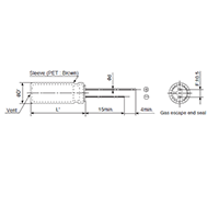 GPA Series 1000 Microfarad (µF) Capacitance Miniature Aluminum Electrolytic Capacitor - 2