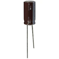 KMG Series 3300 Microfarad (µF) Capacitance and 6.3 Volt (V) Working Direct Current (DC) Voltage Miniature Aluminum Electrolytic Capacitor