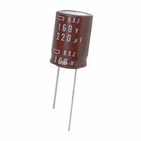 KXJ Series 470 Microfarad (µF) Capacitance Miniature Aluminum Electrolytic Capacitor