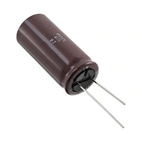 KYB Series 100 Microfarad (µF) Capacitance and 18 Millimeter (mm) Diameter (D) Miniature Aluminum Electrolytic Capacitor