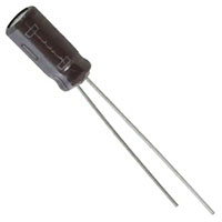 KZE Series 47 Microfarad (µF) Capacitance and 11 Millimeter (mm) Dimension L Miniature Aluminum Electrolytic Capacitor