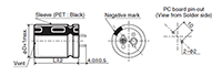 SMQ Series 470 Microfarad (µF) Capacitance Large Capacitance Aluminum Electrolytic Capacitor - 2