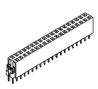 K31X Series Phosphor Bronze D-Subminiature Connector