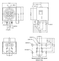 Brass Contact Direct Current (DC) Power Jacks