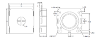 0.5 Watt (W) Rated Input Power Surface Mount Device (SMD) Speaker - 2