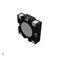 0.8 Watt (W) Rated Input Power and 90 Decibel (dB) Sensitivity Surface Mount Device (SMD) Speaker - 3