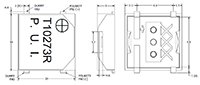 80 Milliampere (mA) Maximum Rated Current Transducer (SMT-1027-S-3-R) - 2