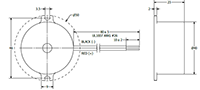 X Series 106 Decibels A (dBA) Minimum Sound Pressure Level (SPL) at 10 Centimeter (cm) and 3300 Hertz (Hz) Resonant Frequency Buzzer Indicator - 2