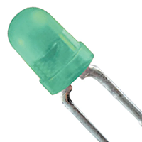 62.5 Milliwatt (mW) Power Dissipation (P<sub>D</sub>) T-1 3/4 Solid State Light Emitting Diode (LED) Lamp (XLUG53D)