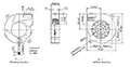 San Ace B52 9BC Type Direct Current (DC) Blowers - 2