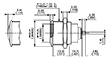 AV Series 5 Newton-Meter Security Pushbutton Switch - 2