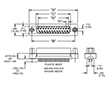 628 Series 9 Shell Size D-Subminiature Connector