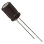 KMG Series 470 Microfarad (µF) Capacitance and 16 Volt (V) Working Direct Current (DC) Voltage Miniature Aluminum Electrolytic Capacitor