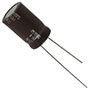 KMG Series 1000 Microfarad (µF) Capacitance and 35 Volt (V) Working Direct Current (DC) Voltage Miniature Aluminum Electrolytic Capacitor