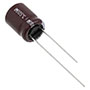 KYB Series 470 Microfarad (µF) Capacitance and 10 Millimeter (mm) Diameter (D) Miniature Aluminum Electrolytic Capacitor