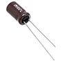 KZN Series 100 Microfarad (µF) Capacitance and 11 Millimeter (mm) Dimension L Miniature Aluminum Electrolytic Capacitor