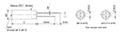 LXV Series 270 Microfarad (µF) Capacitance and 10 Millimeter (mm) Diameter (D) Miniature Aluminum Electrolytic Capacitor - 2