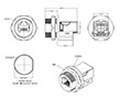 GM67X Series Ingress Protection (IP) 67 Connectors - 2