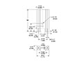 5310 Series 12.70 Millimeter (mm) Length and 25.40 Millimeter (mm) Height Extruded Dual Radial Board Level Heat Sink