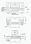 K202XHT Series Right Angle Surface Mount (SMT) D-Subminiature Connectors - 2