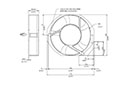 OA125 Series Alternating Current (AC) Voltage Fans - 2